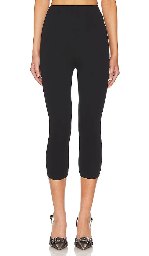 AFRM Ettie Essential Pant in Black