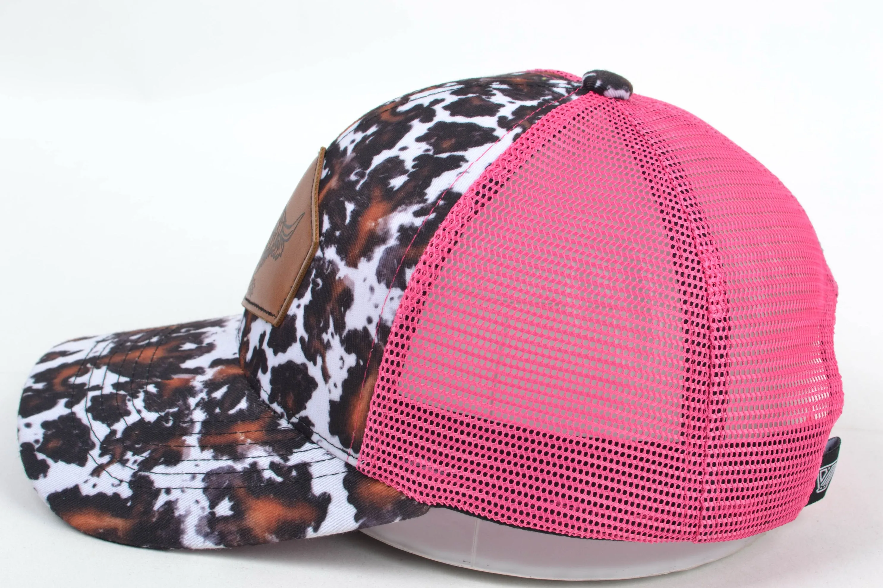 Black and Brown Highland Cow Trucker Hat