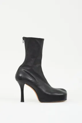 Black Leather The Bold Boot