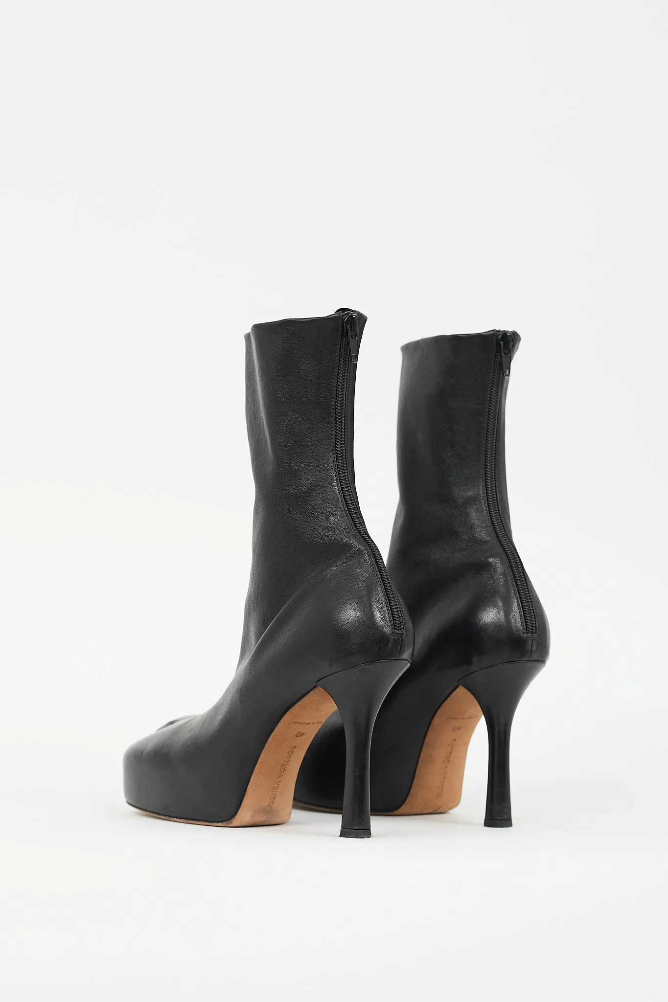 Black Leather The Bold Boot