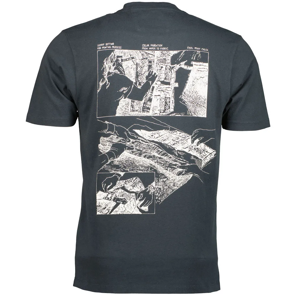 Craftworks Embroidery & Back Graphic T-Shirt