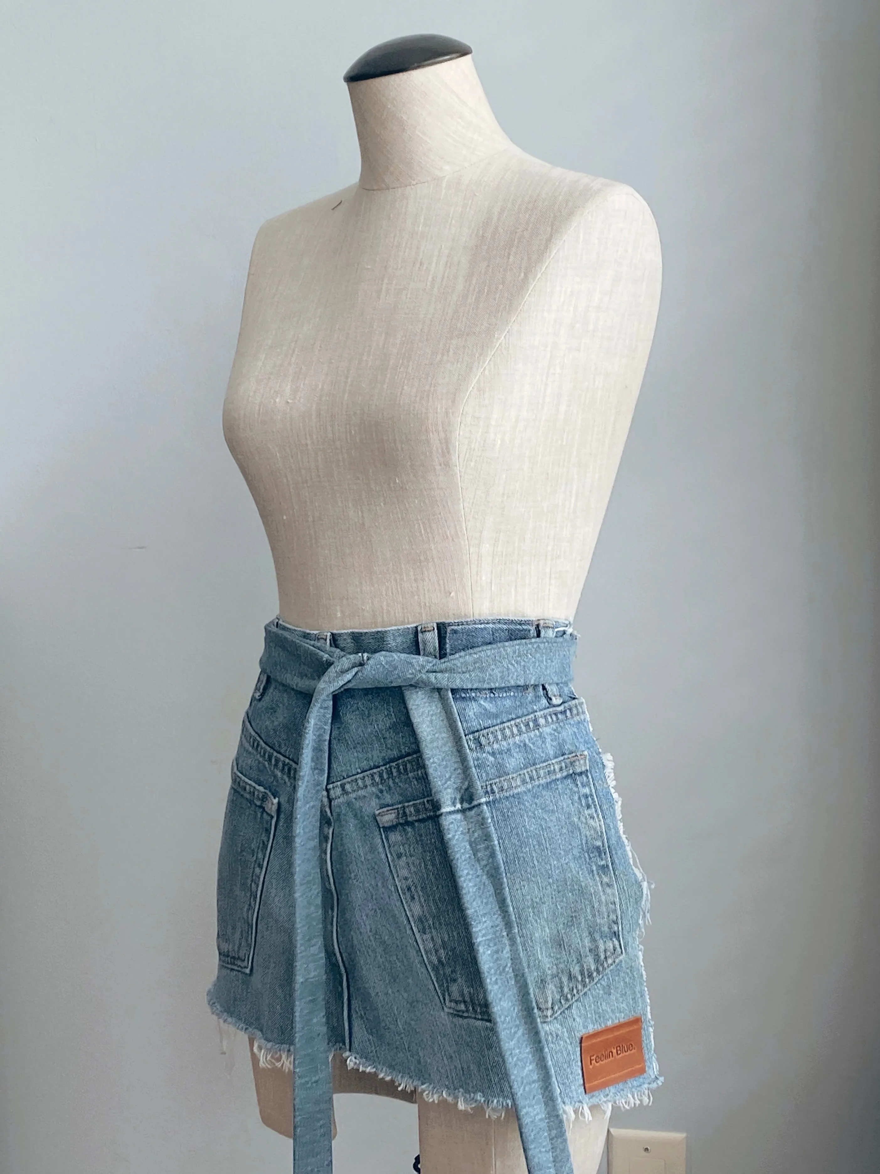 Denim Half Apron