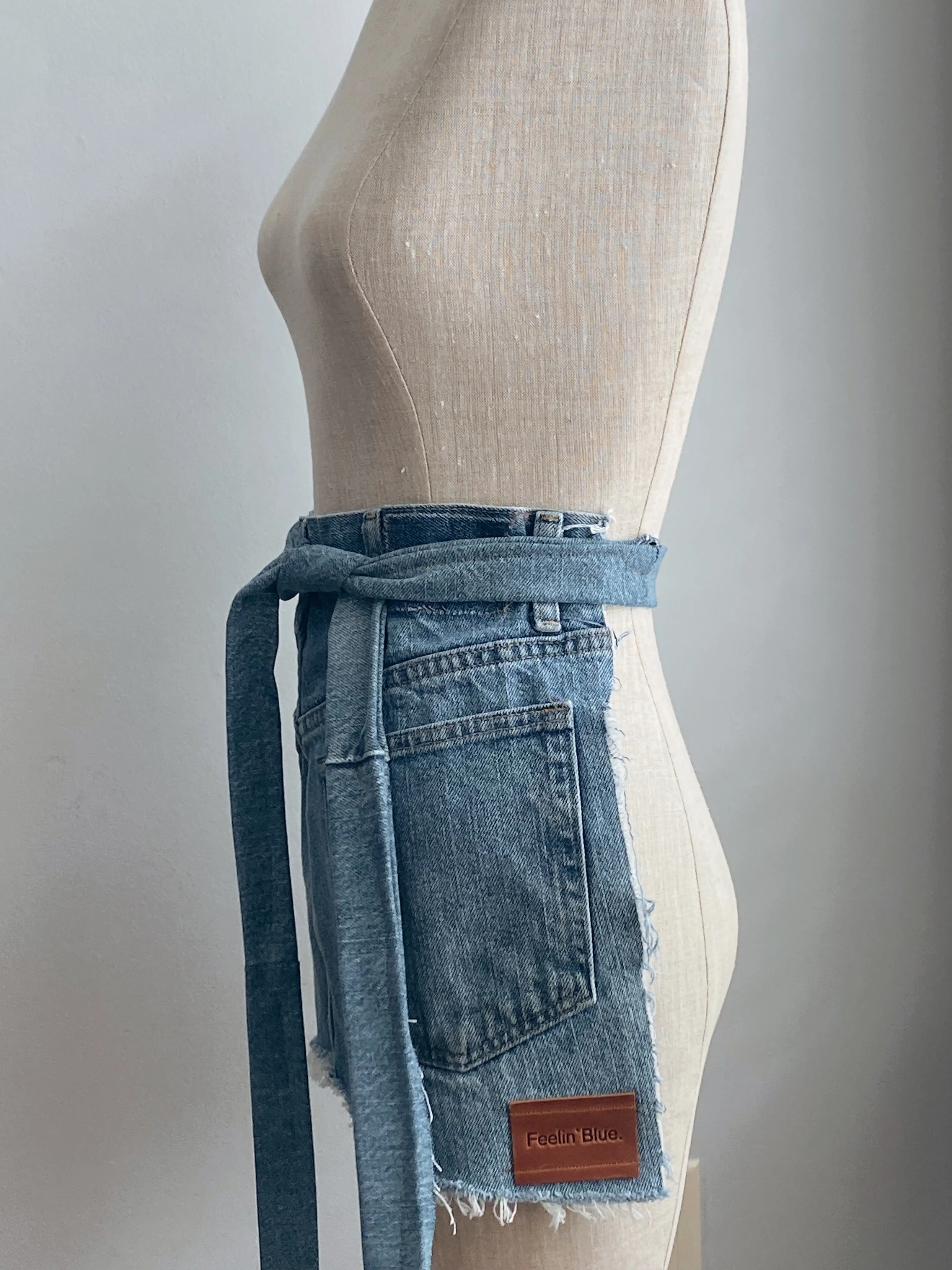 Denim Half Apron