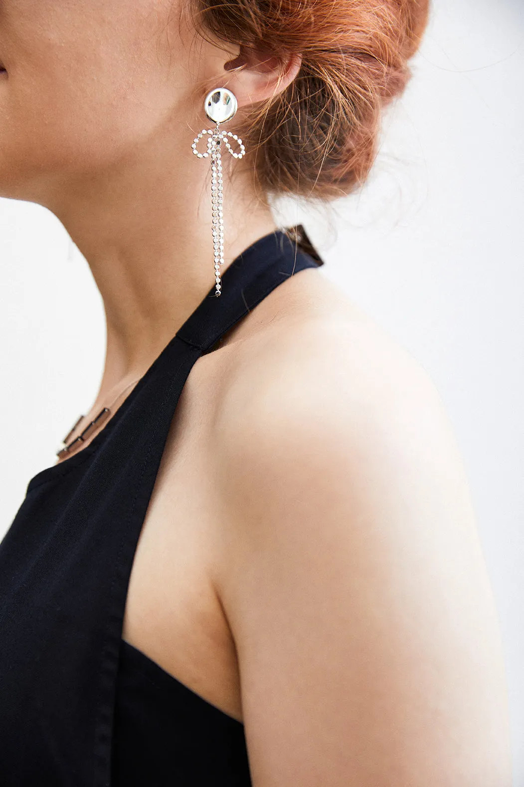 Enchanting Bowtique Long Party Earrings