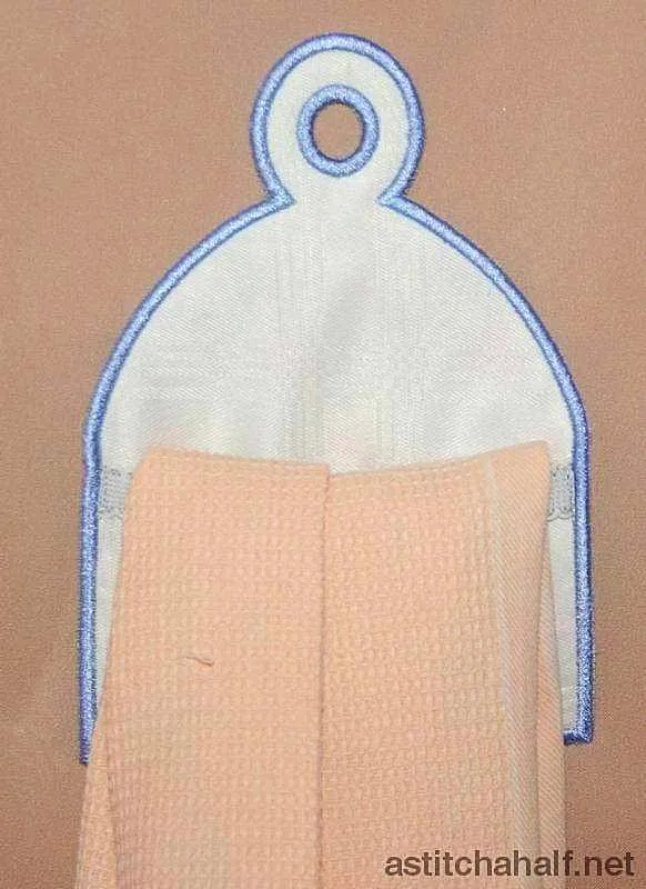 French Rose Towel Toppers