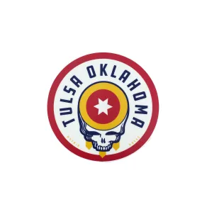 Grateful for Tulsa Sticker
