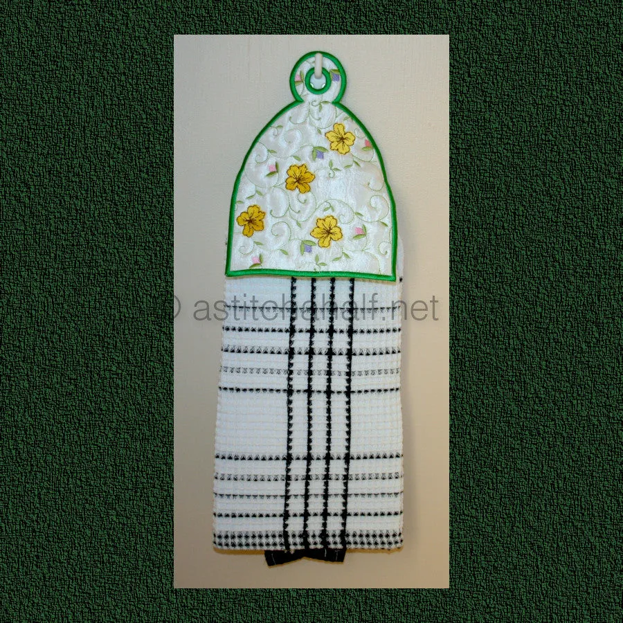 Hibiscus Towel Toppers