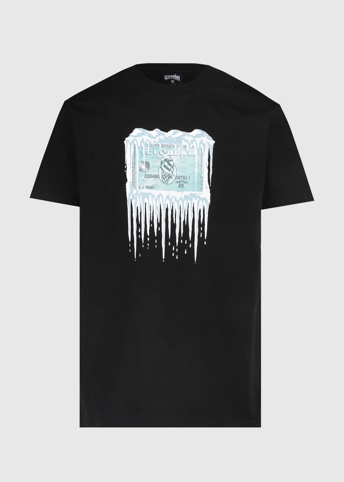 ICECREAM: FROZEN CREDIT SS TEE [BLACK]