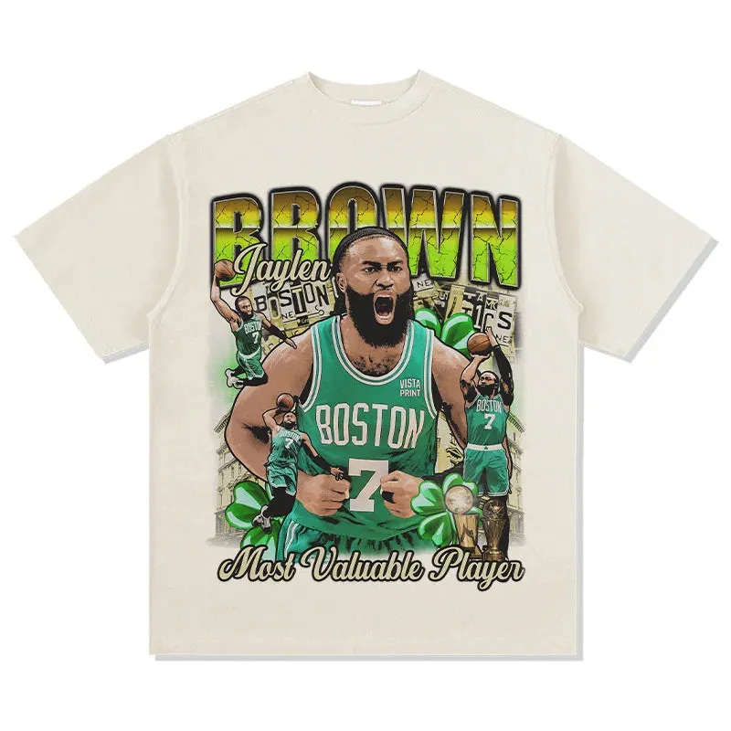 Jaylen Brown MVP Graphic T-Shirt