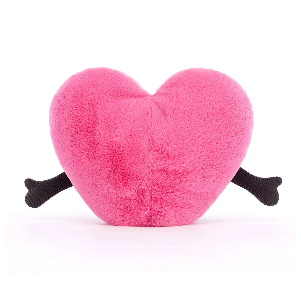 Jellycat Soft Toy Amuseable Pink Heart (With Hands)