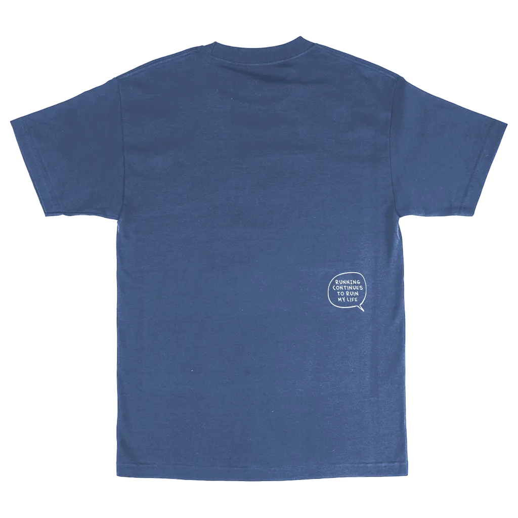 KRC CALVIN AND HOBBES T-SHIRT IN BLUE