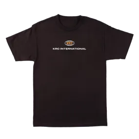 KRC INTL T-SHIRT IN BLACK