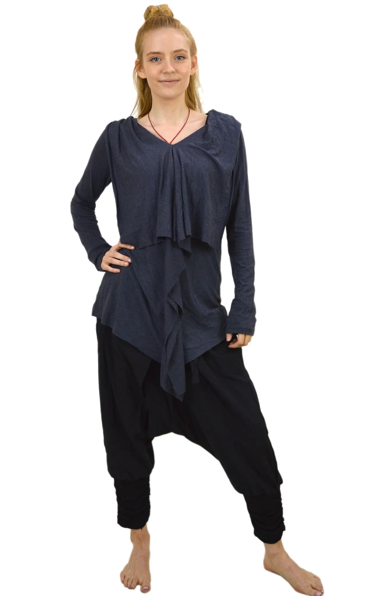 Long Sleeve Ruffle Tunic JUMPER