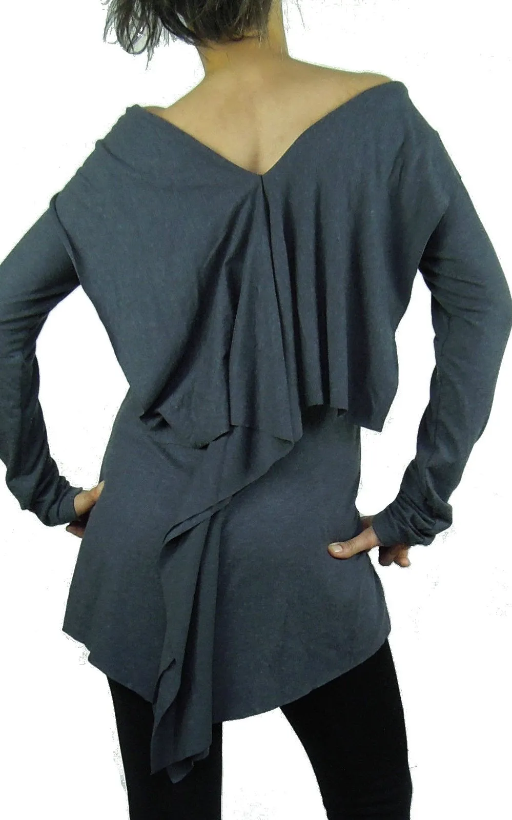 Long Sleeve Ruffle Tunic JUMPER