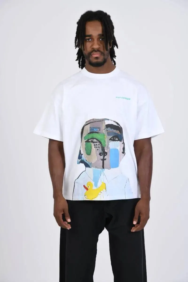 "DUCKY" T-shirt -  White