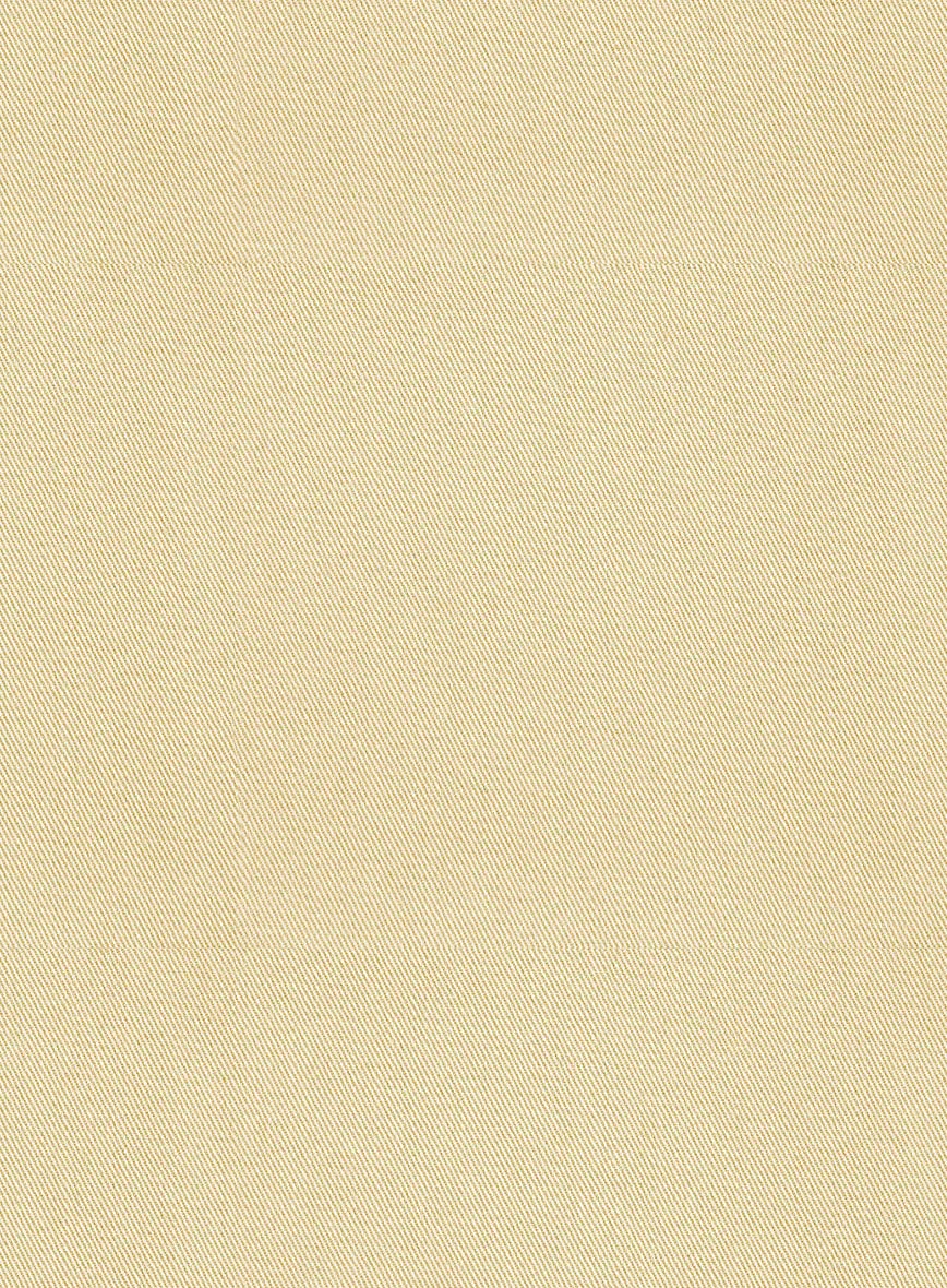 Scabal Latte Beige Cotton Stretch Jacket