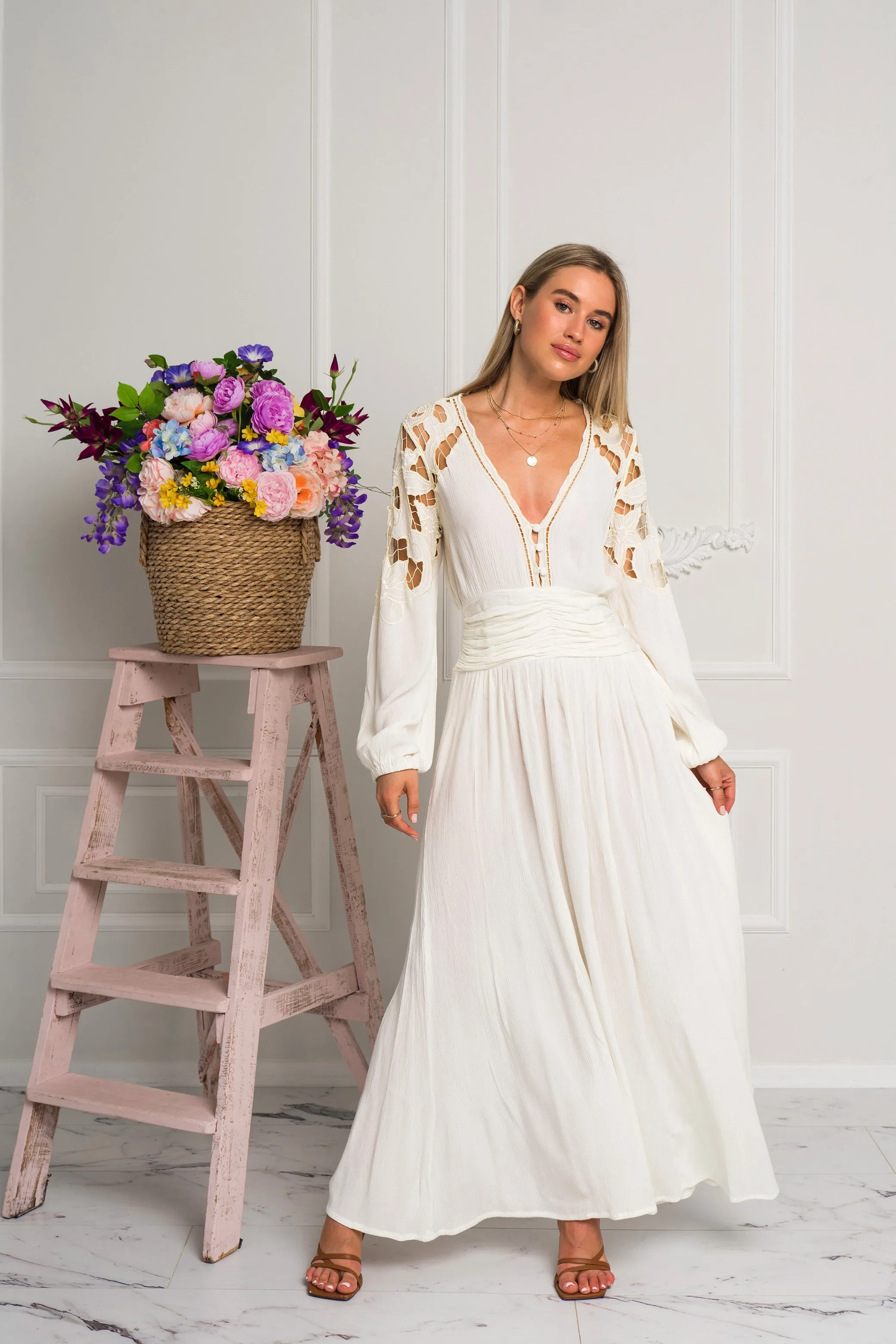 Seashell Maxi Dress