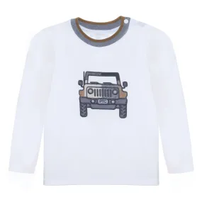 White Patachou Sweater 33341